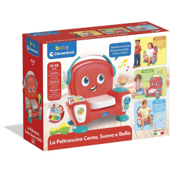 Poltroncina Interattiva Baby Clementoni Canta Suona e Balla