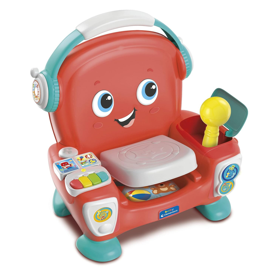 Poltroncina Interattiva Baby Clementoni Canta Suona e Balla