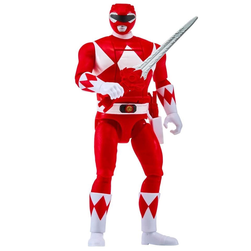 Power Rangers Mighty Morphin figurina Ranger Rosso trasformabile
