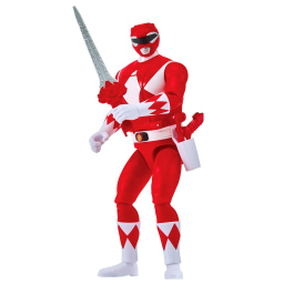 Power Rangers Mighty Morphin figurina Ranger Rosso trasformabile