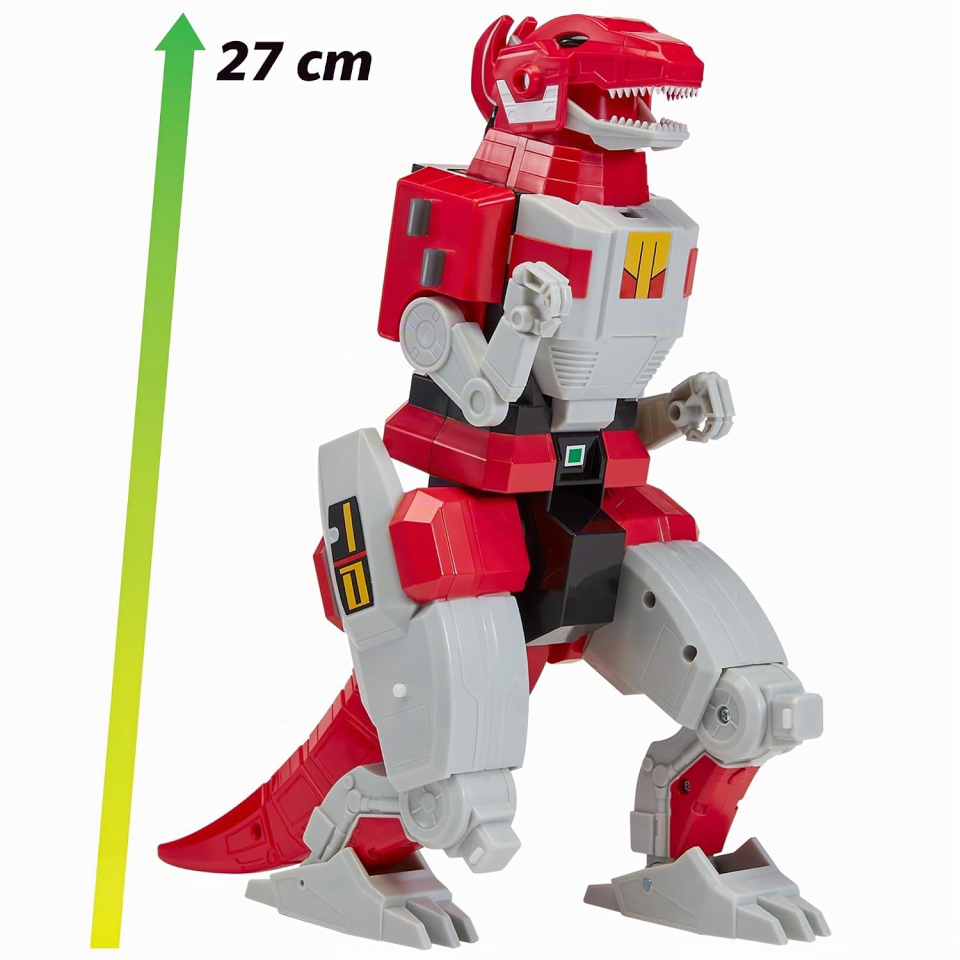 Power Rangers Tyrannosaurus Rex Dinozord articolato 20 cm