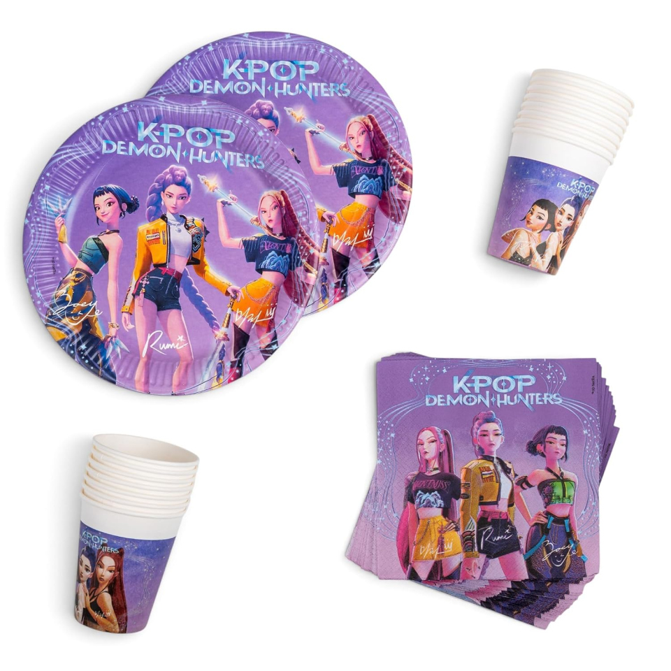 Procos K-Pop Demon Hunters set festa 52 pezzi