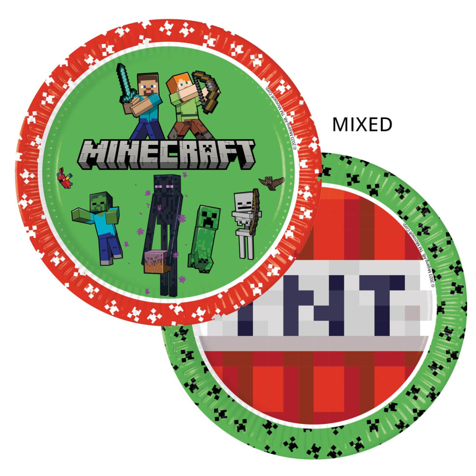 Procos Minecraft set per festa da 52 pezzi
