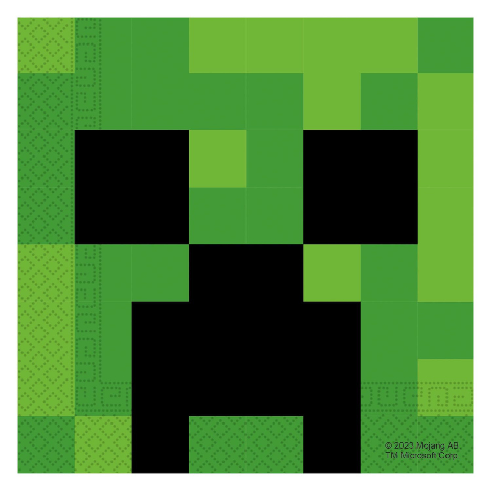 Procos Minecraft set per festa da 52 pezzi
