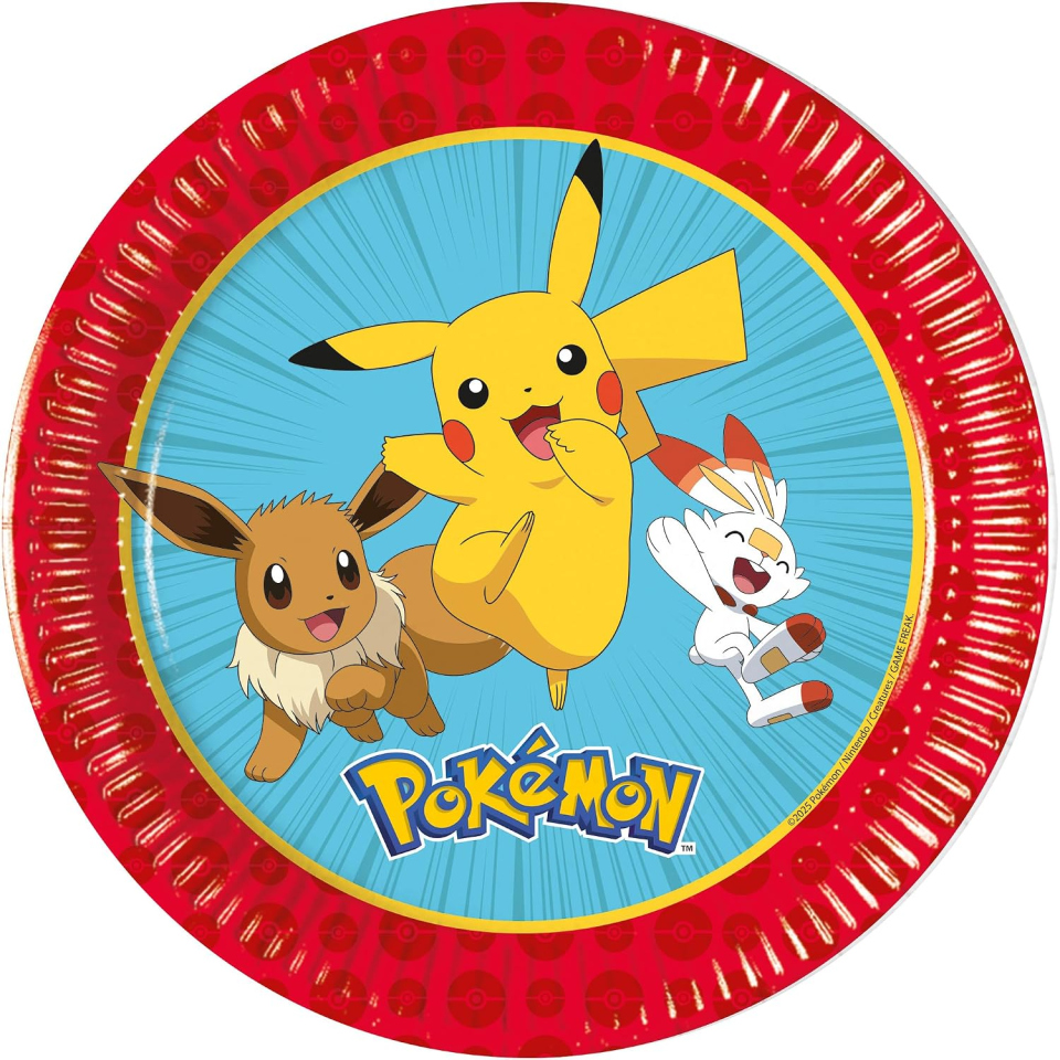 Procos Pokémon decorazioni compleanno set da 52 pezzi