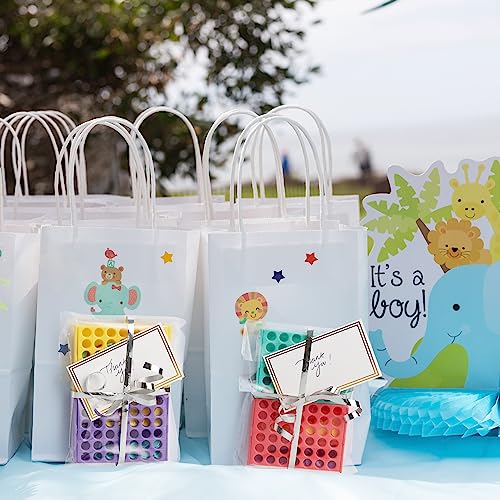 24 Mini Forza 4, Gioco tascabile da 8cm - Regalini per invitati ai compleanni