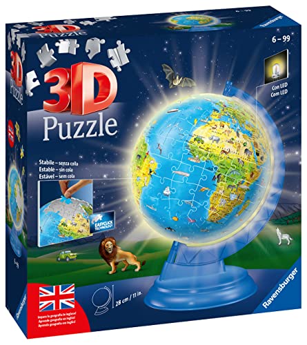 3D Puzzle Globo Night Edition - Ravensburger