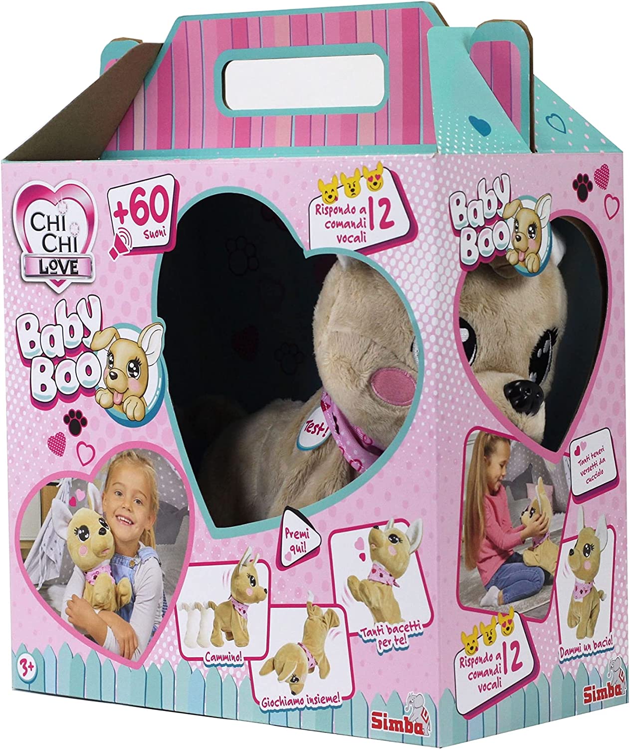 Chi Chi Love Baby Boo Peluche Interattivo - Simba - immagine 1