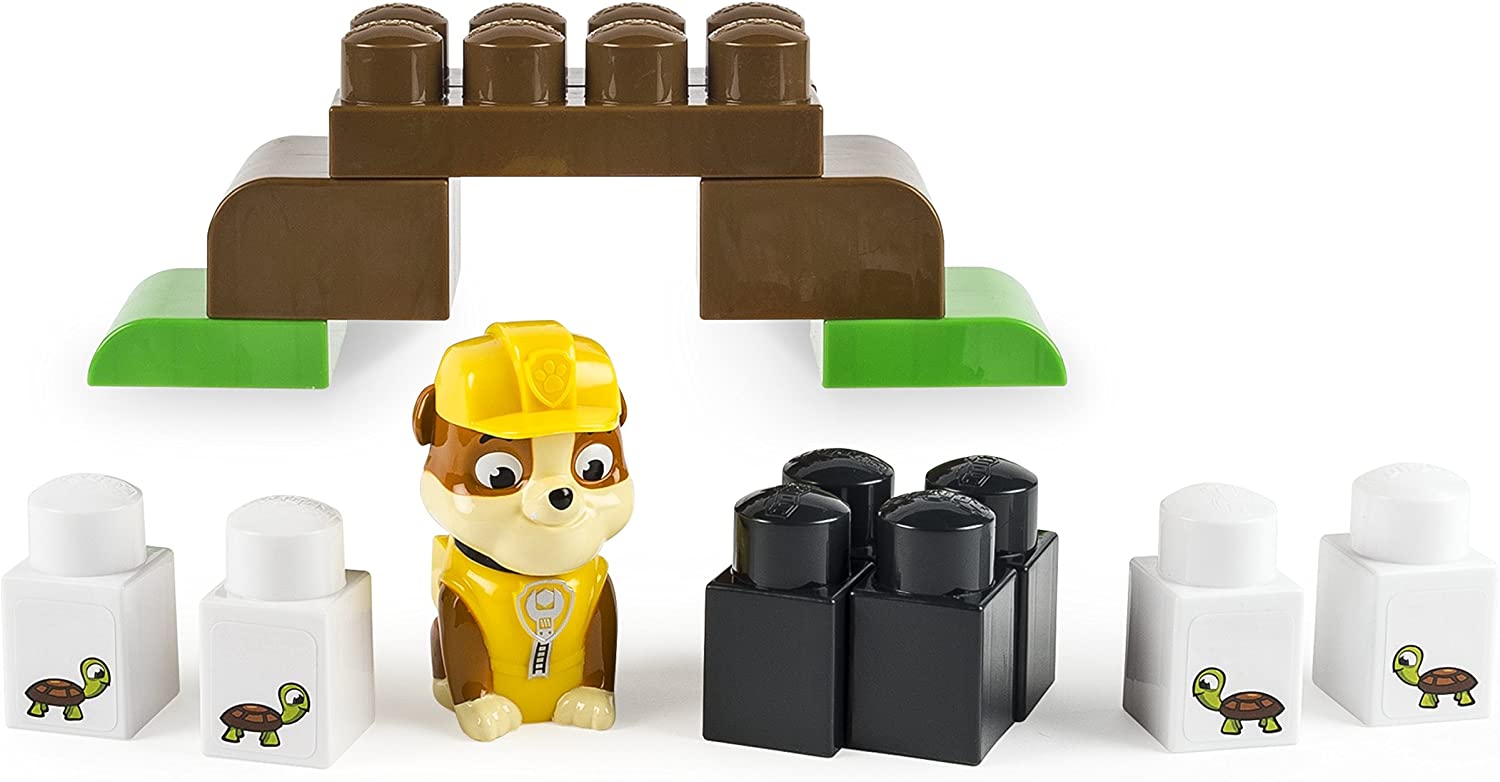 Rubble Paw Patrol, Set da Costruzioni con Personaggio di Rubble - Spin Master - immagine 3