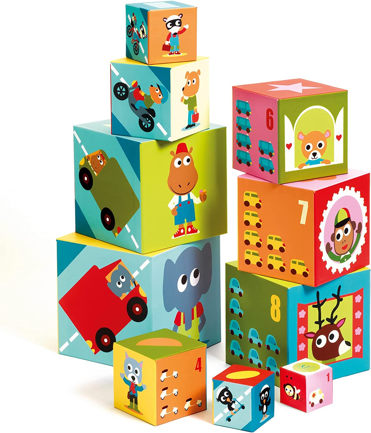 Gioco a incastro da costruire - Prima Infanzia Djeco DJ08508 - immagine 7