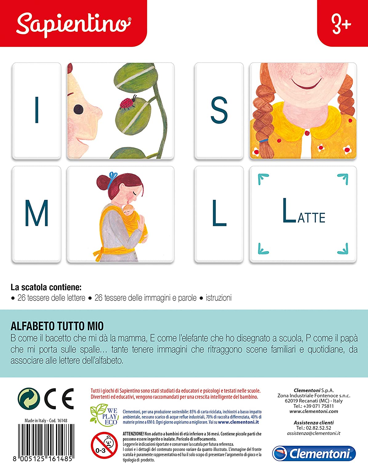 Primo Alfabeto, Gioco Educativo Sapientino - Clementoni - immagine 2