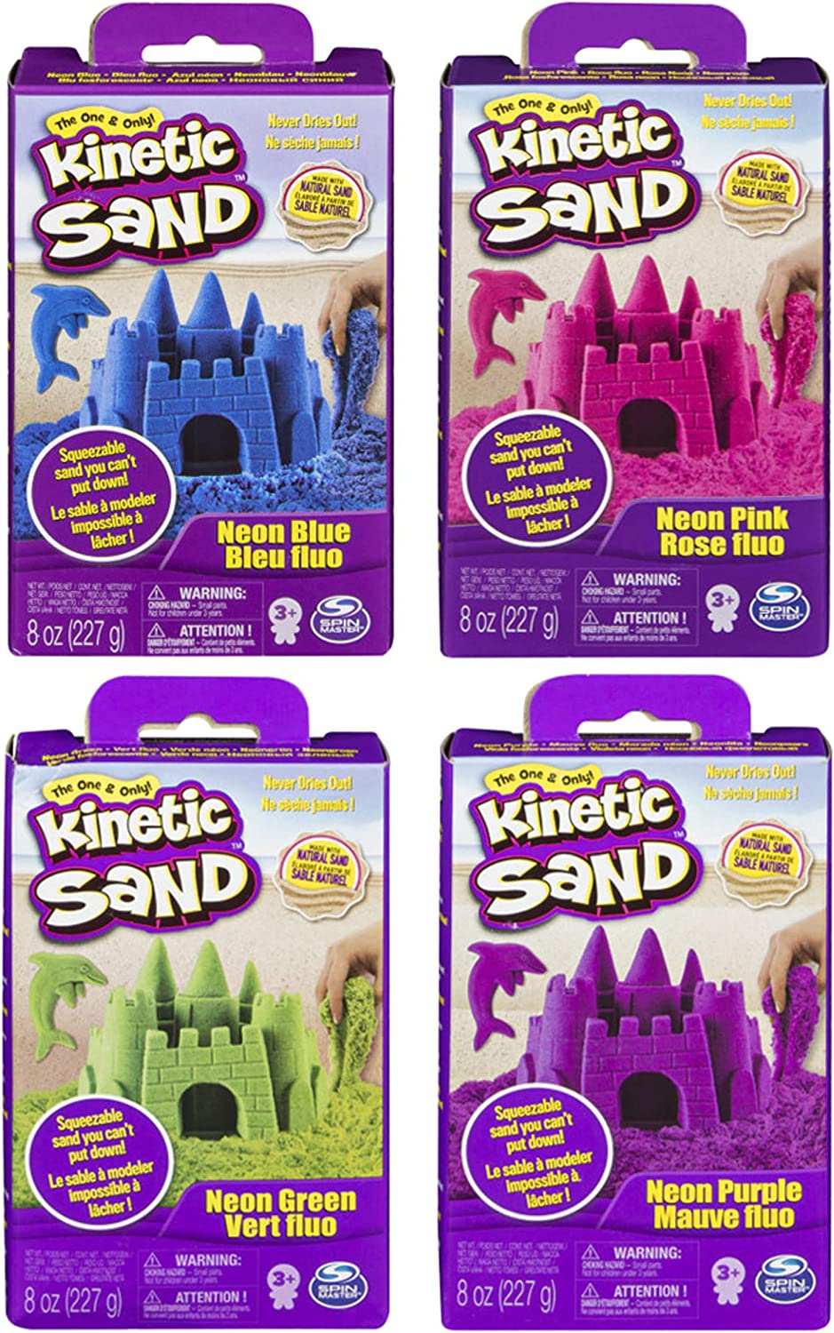 Sabbia cinetica da modellare per bambini - Kinetic Sand - immagine 1