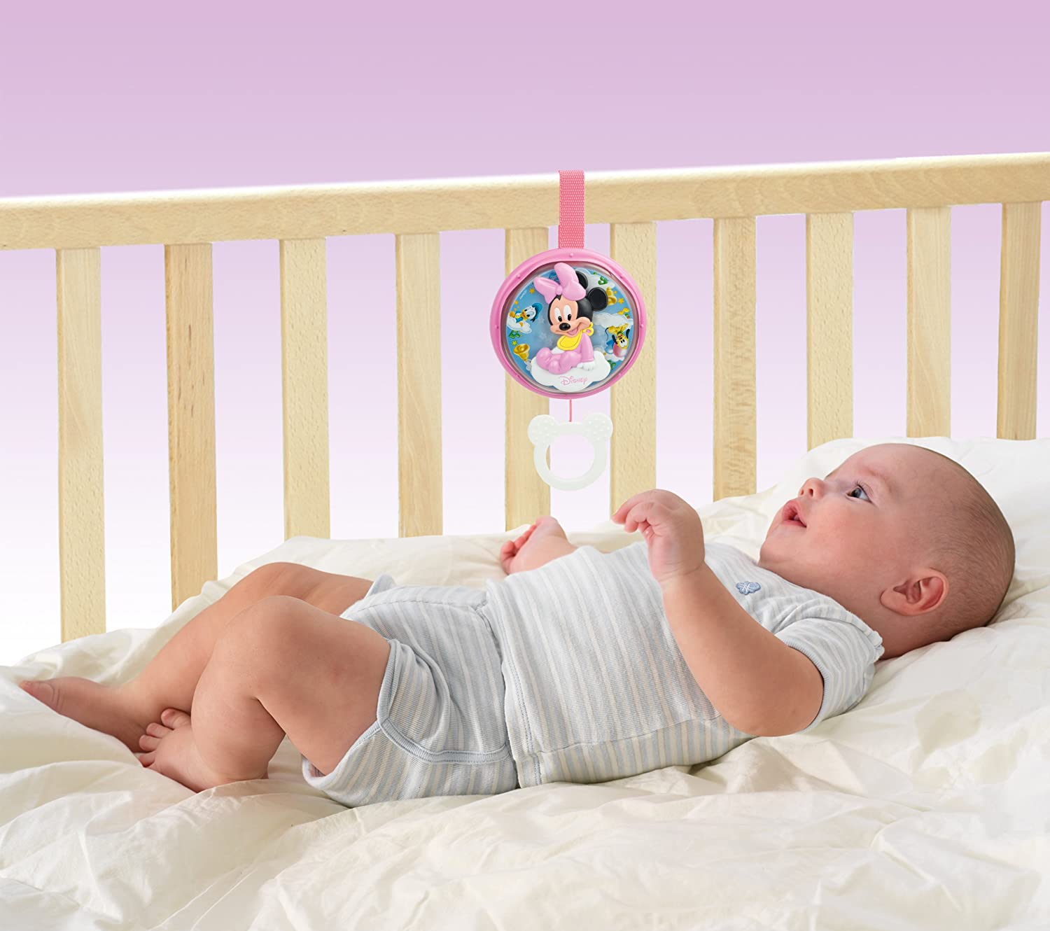 Carillon Neonato Dolce Notte Minnie - Clementoni 14651 - immagine 3