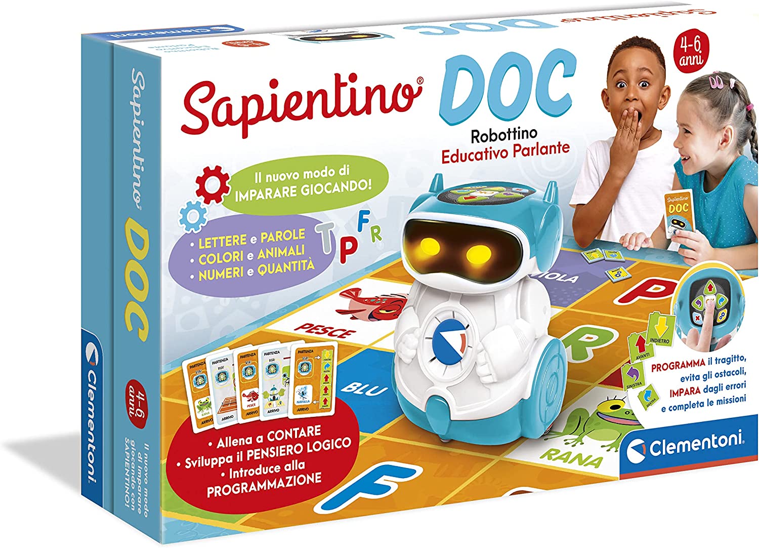 Sapientino Doc, Robot Coding e Programmazione per Bambini - Clementoni