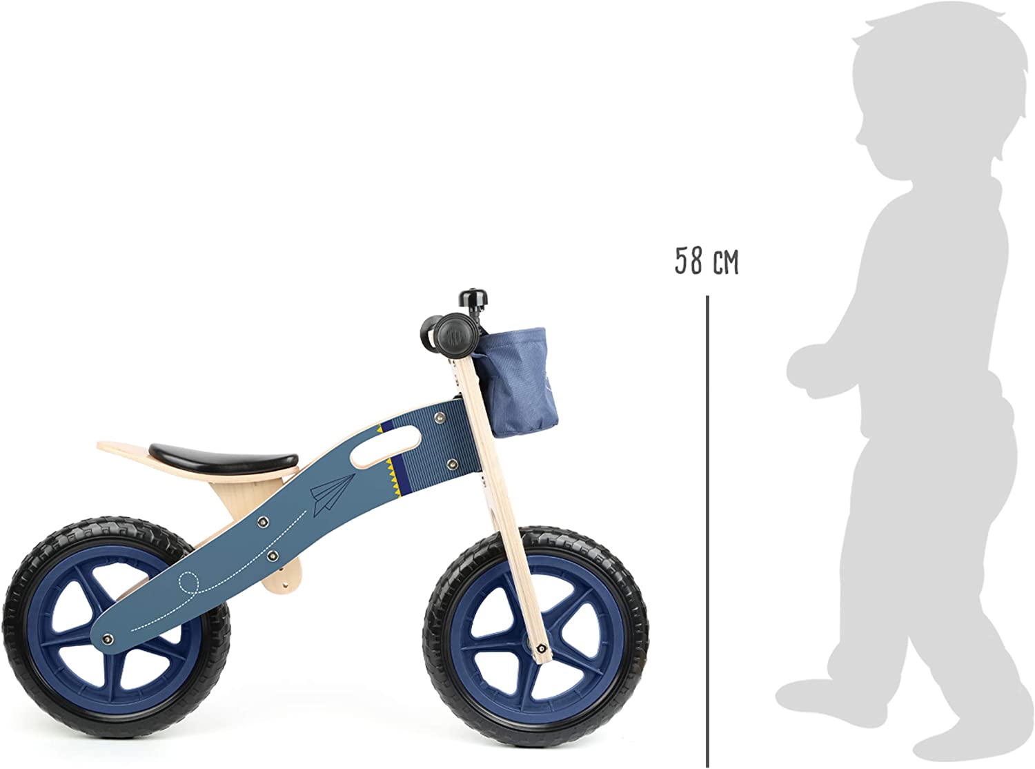 Bici senza pedali in legno - Small Foot - immagine 4