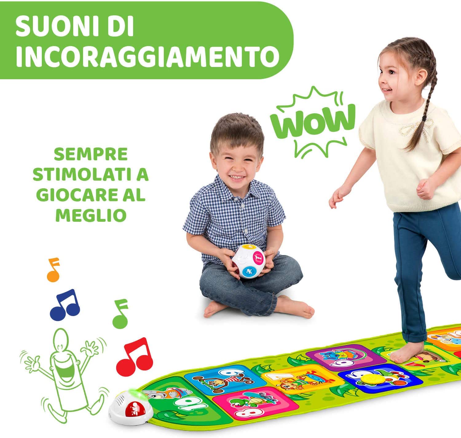 Tappeto Musicale Bambini 2-5 anni - Jump - Chicco - immagine 4