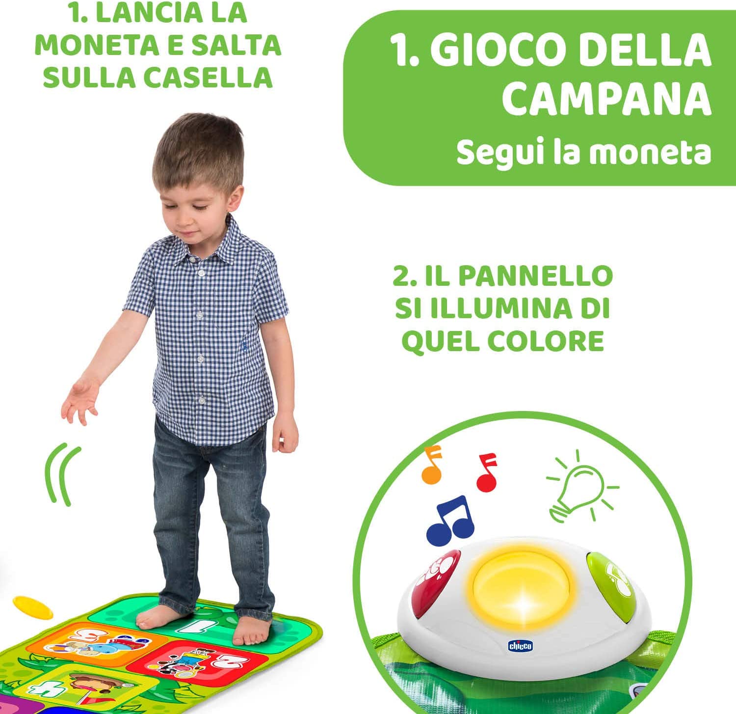Tappeto Musicale Bambini 2-5 anni - Jump - Chicco - immagine 5