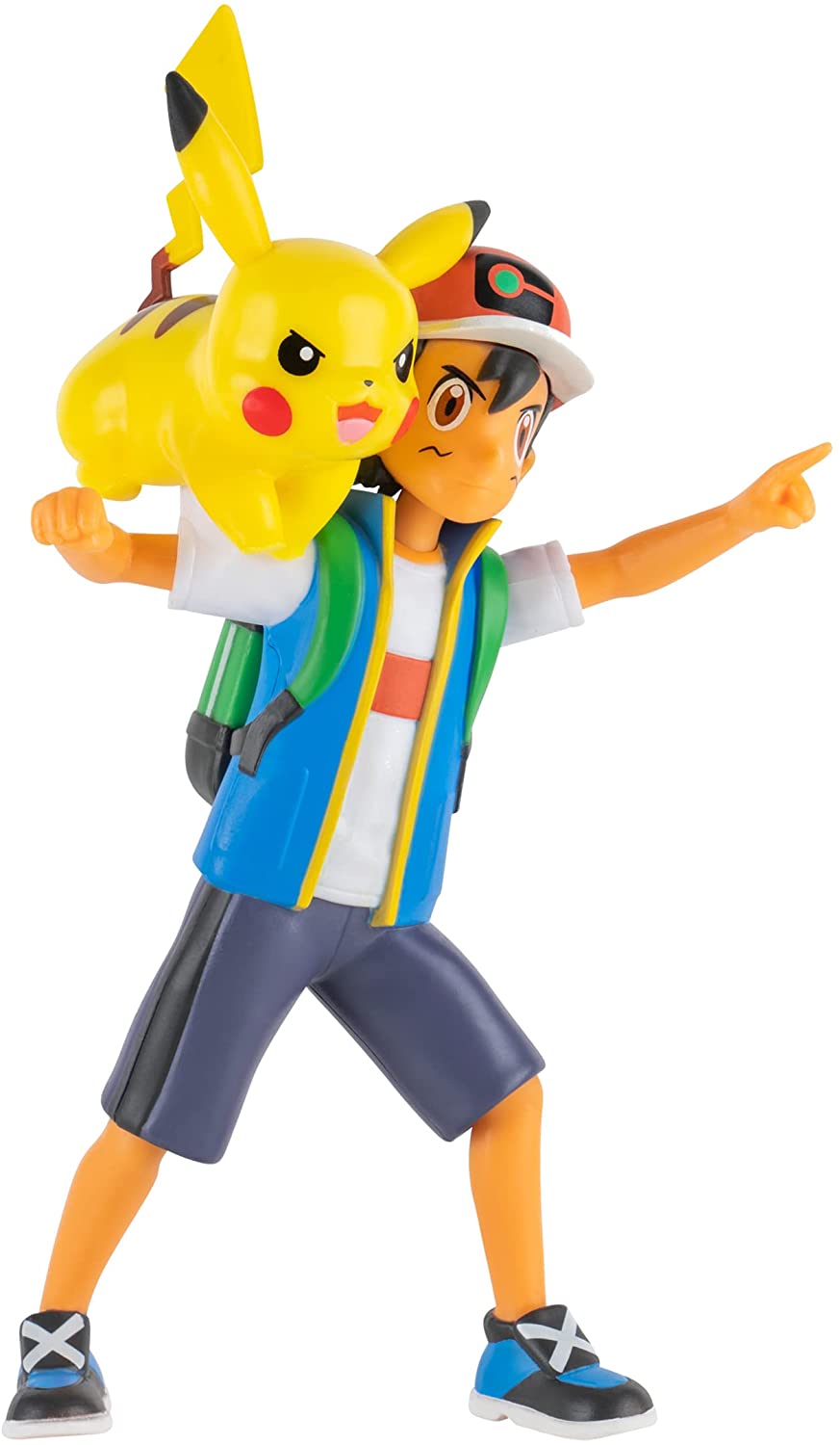 Personaggi Pokemon Ash e Pikachu 11cm