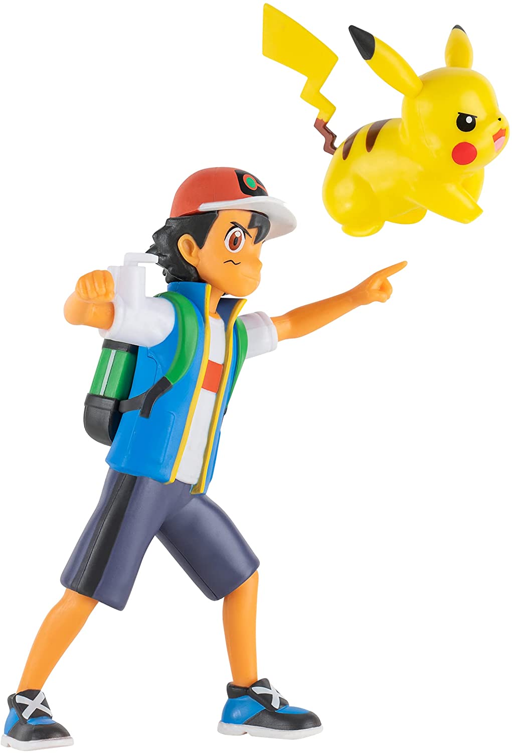 Personaggi Pokemon Ash e Pikachu 11cm