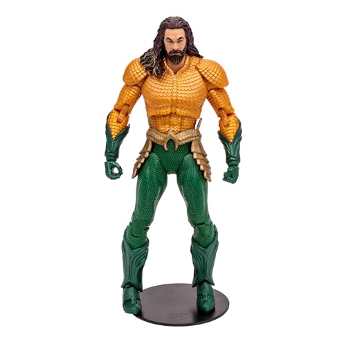 Action Figures Aquaman 18 cm - Personaggio con accessori - da 12 anni