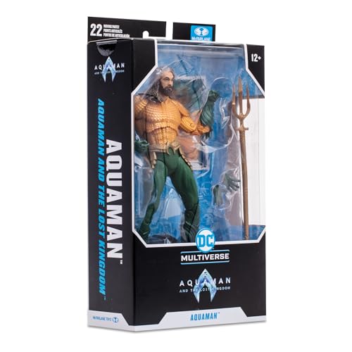 Action Figures Aquaman 18 cm - Personaggio con accessori - da 12 anni