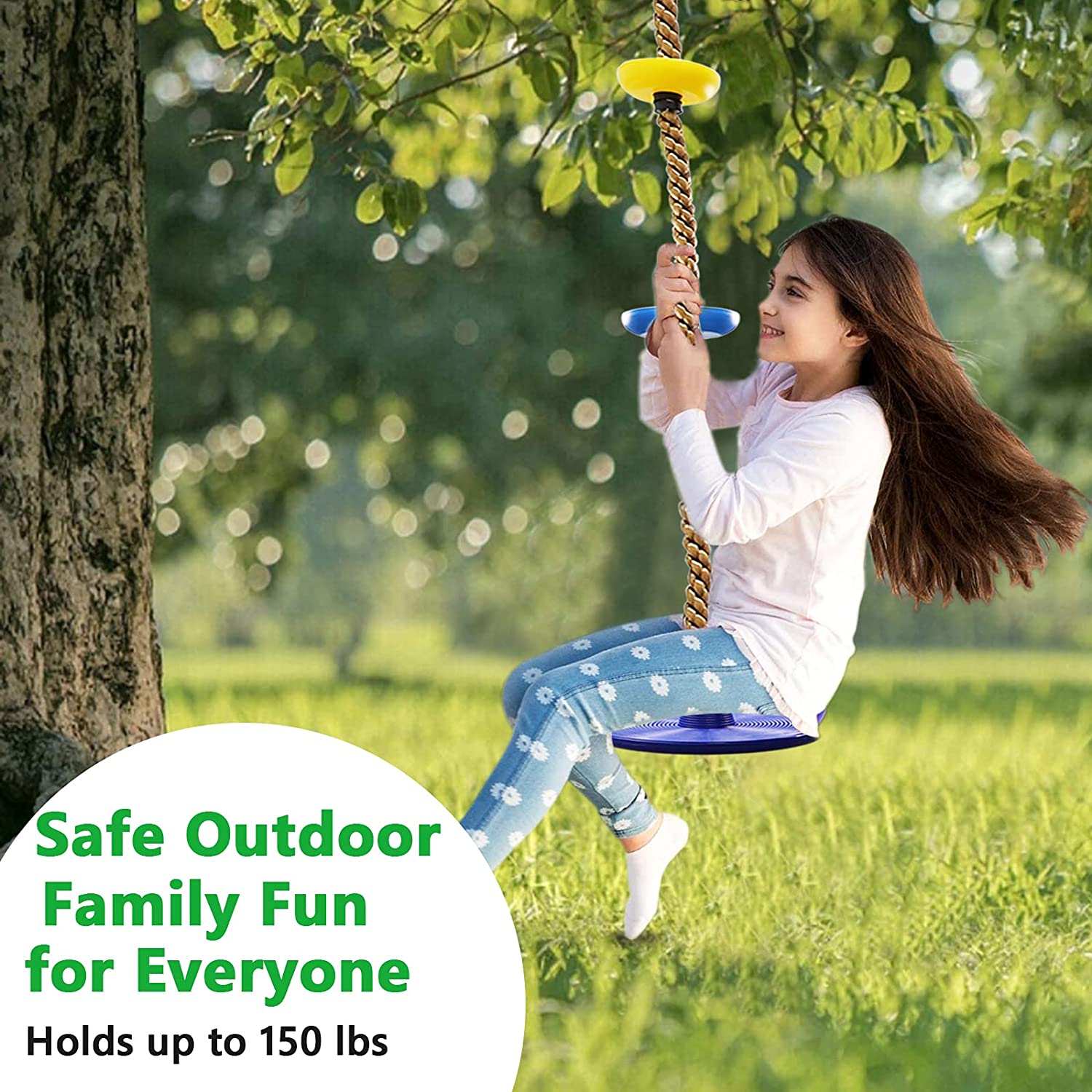 Altalenna da giardino a disco