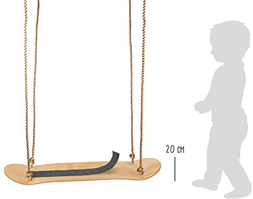 Altalena a Dondolo a forma di skateboard in legno dai 3 anni - Small Foot