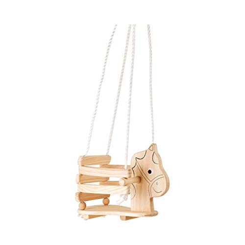 Altalena in legno per bambini a forma di Cavallo, da 2 anni - Small Foot