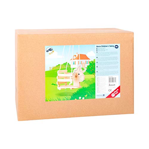 Altalena in legno per bambini a forma di Cavallo, da 2 anni - Small Foot