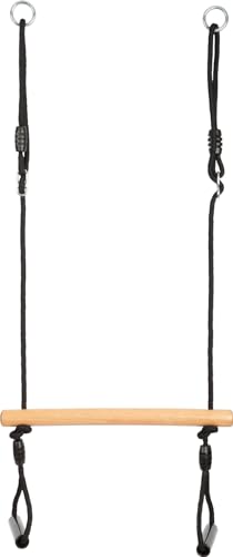 Altalena in legno con trapezio e anelli da ginnastica - Small Foot