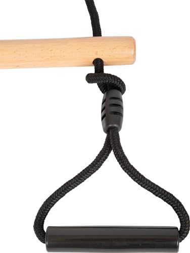 Altalena in legno con trapezio e anelli da ginnastica - Small Foot