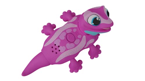 Animagic Lets Go Gecko interattivo con luci e suoni, per bambini dai 3 anni in su