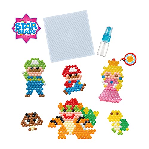 Aquabeads Super Mario, 690 Perline in 22 colori - 31946