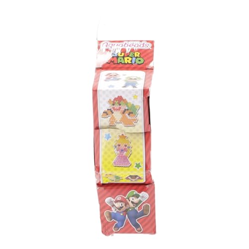 Aquabeads Super Mario, 690 Perline in 22 colori - 31946