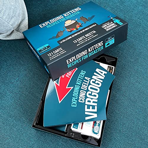 Exploding Kittens: Ricette per il disastro, Gioco di Carte Asmodee, Edizione in Italiano