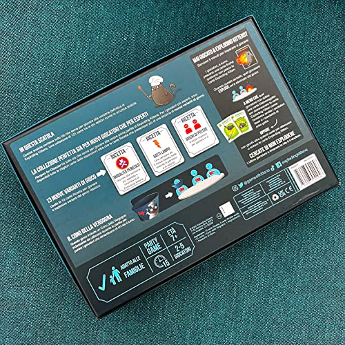 Exploding Kittens: Ricette per il disastro, Gioco di Carte Asmodee, Edizione in Italiano