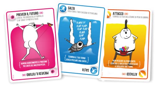 Exploding Kittens VM18 - Edizione del Gioco di Carte Vietata ai Minori di Anni 18, Asmodee