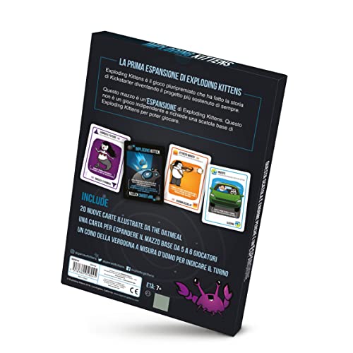 Imploding Kittens in Italiano - Espansione Gioco di Carte Exploding Kittens, Asmodee