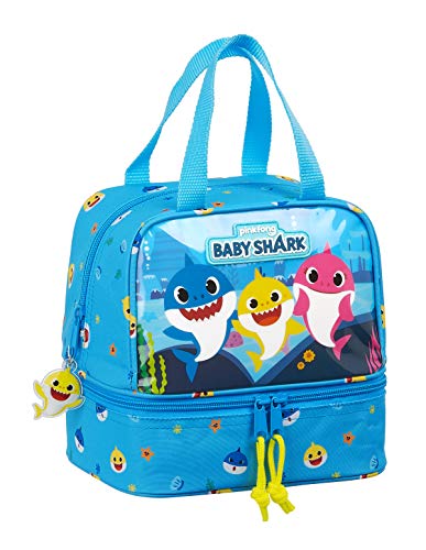 Borsa termica Baby Shark Blu - M040