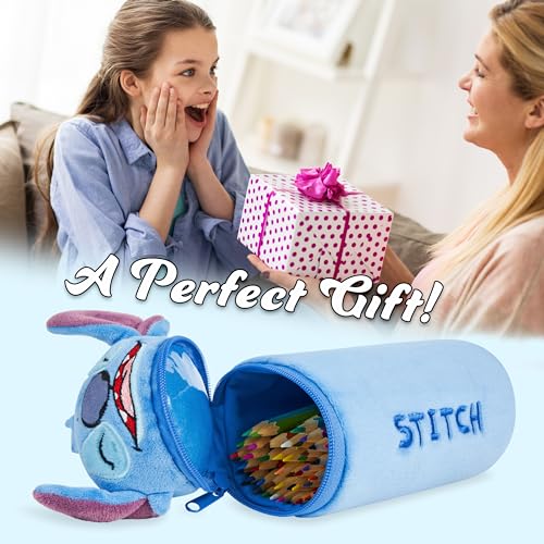 Astuccio Stitch, per la scuola con 48 Matite Colorate - Disney