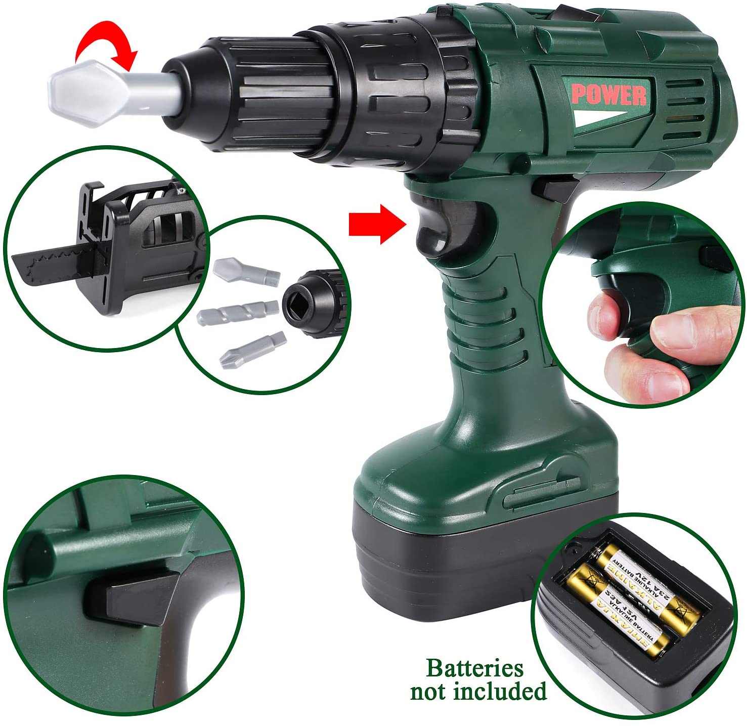 Attrezzi da lavoro giocattolo