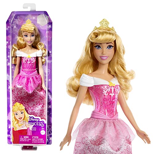 Aurora bambola Disney Princess con accessori da 3 Anni - Mattel