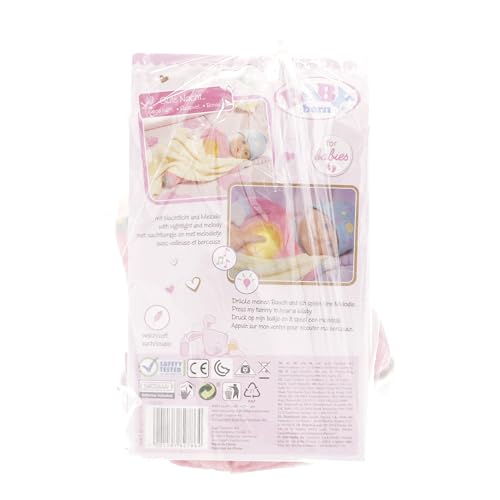 Baby Born Bambola Buonanotte, con Luce e Ninna Nanna, dimensioni 30 cm