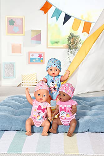 Baby Born Bambola con Ciuccio Magico, Mangia, Dorme, Piange, Fa Pipì sul Vasino - dimensioni 43 cm