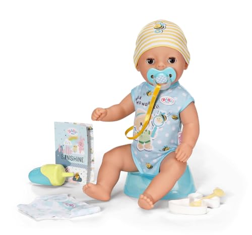 Baby Born Little Magic Boy, Bambolotto 36 cm con 7 funzioni e accessori  da 1+ anni