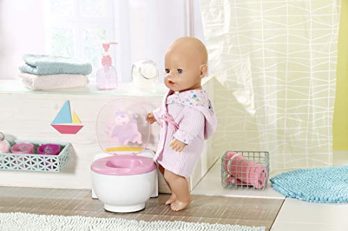 Baby Born Toilette con Effetti Sonori per bambolotti da 43cm