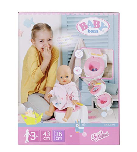 Baby Born Toilette con Effetti Sonori per bambolotti da 43cm