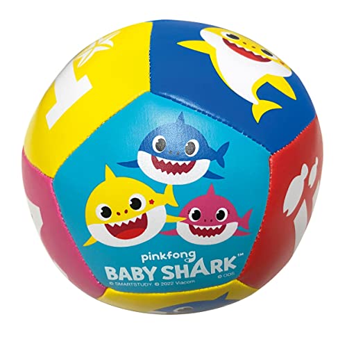 Baby Shark Palla Morbida 12,7 cm in ecopelle, da 12 mesi