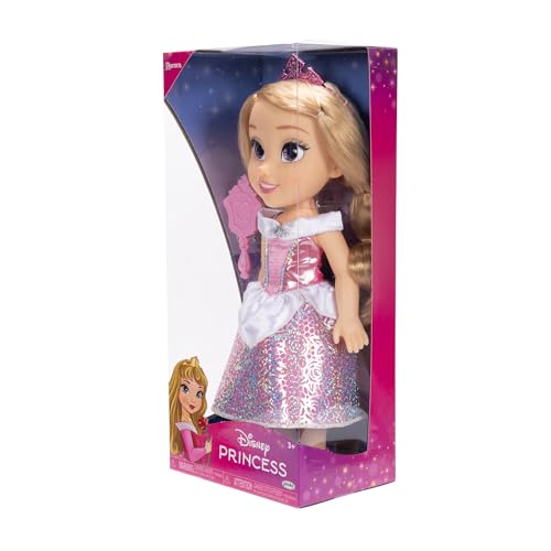Bambola di Aurora, con abiti glitterati, 38 cm - Disney Princess
