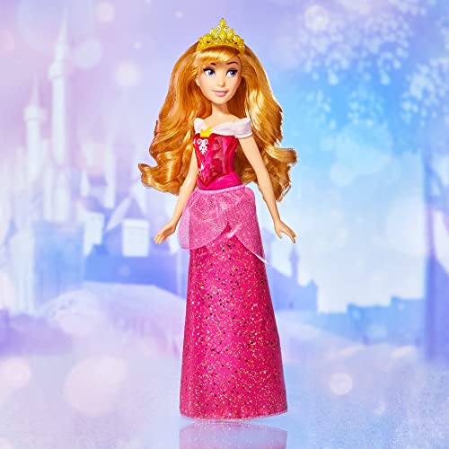 Bambola di Aurora, Fashion Doll con Gonna e Accessori, da 3 Anni - Disney Princess